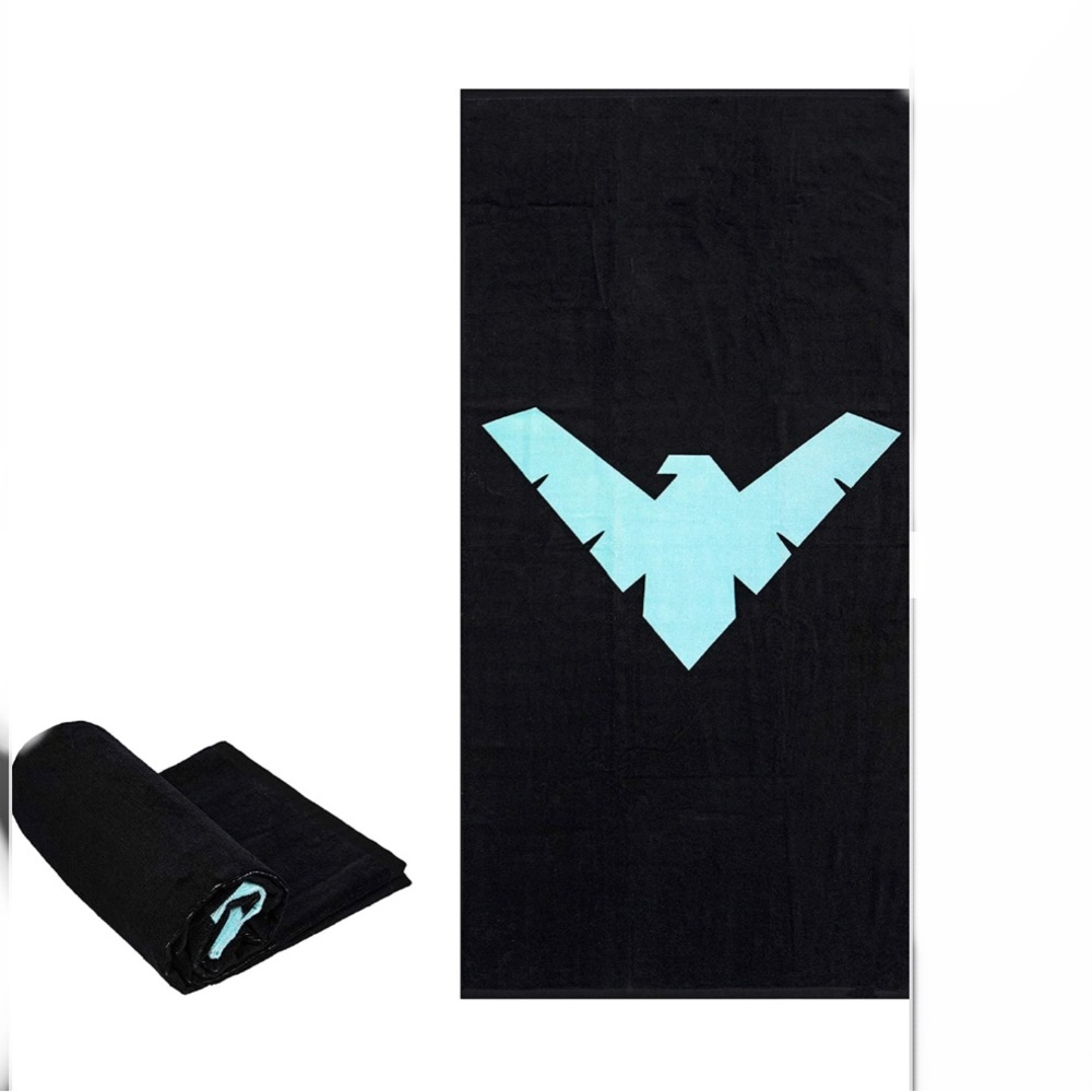 Batman Nightwing Oversized beach towel 58" x 28" nwt
